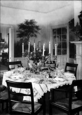 Informal Dinner Table