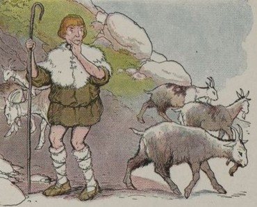 THE GOATHERD AND THE WILD GOATS