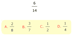 fraction 6/14