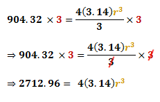 solving for r